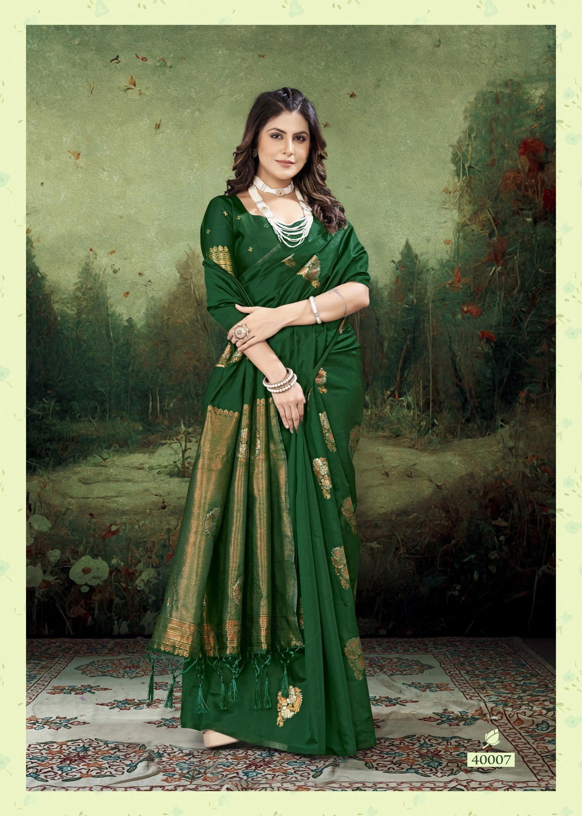 Sasha By The Fabrica Lichi Silk Designer Sarees Catalog